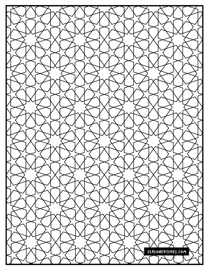 ColoringStarPattern322