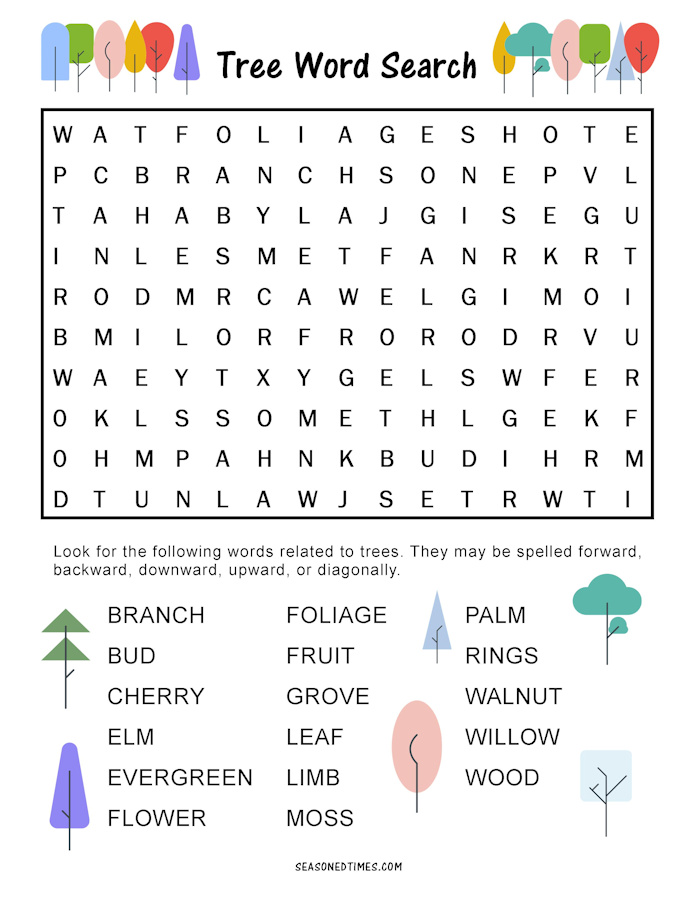 PPTreesWordSearch