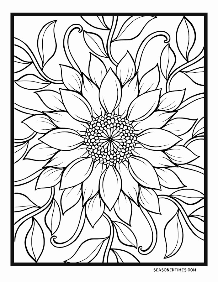 ColoringFlower124